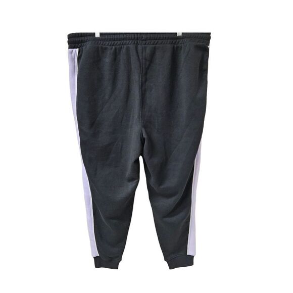 FILA PLUS SZE Purple & Black Two Piece Front Cropped Jogger Set 3X - Picture 12 of 16